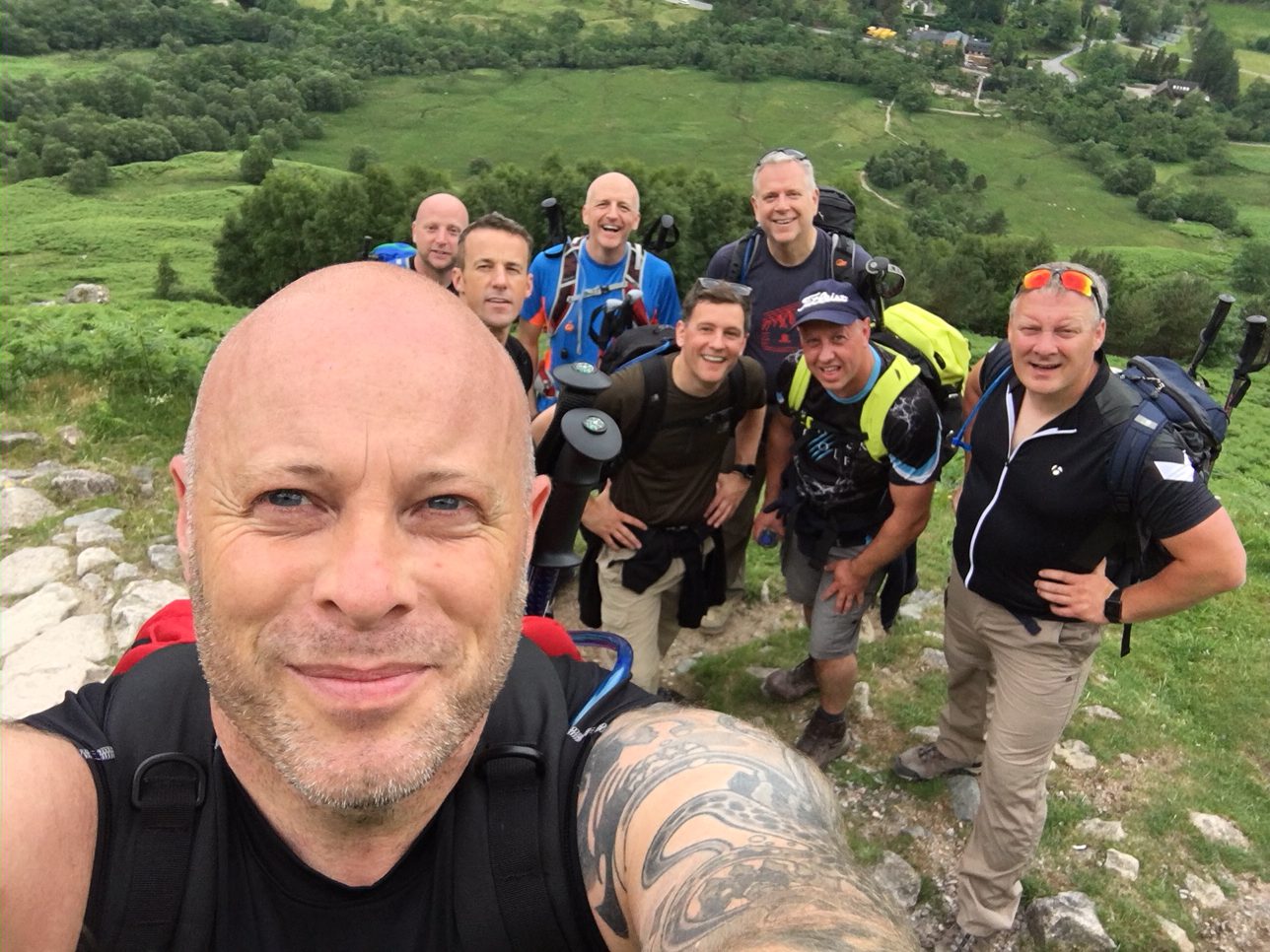 The Bears on the climb
