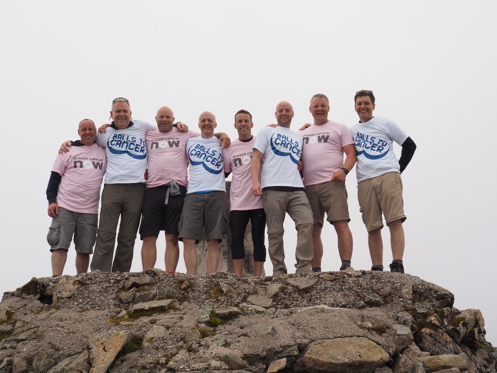 The finale of the 3 Peak Challenge